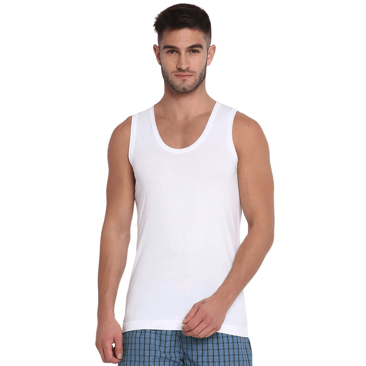 Poomer Yonex RN Men's Combed Cotton Jersey Comfort Fit Sleeveless Vest